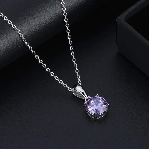 J&LBIJOUX Jewelry - S925 June (alexandrite) birthstone necklace J&LBIJOUX Jewelry - S925 June (alexandrite) birthstone necklace